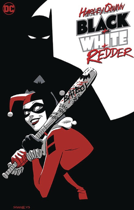 Harley Quinn Black White Redder TP