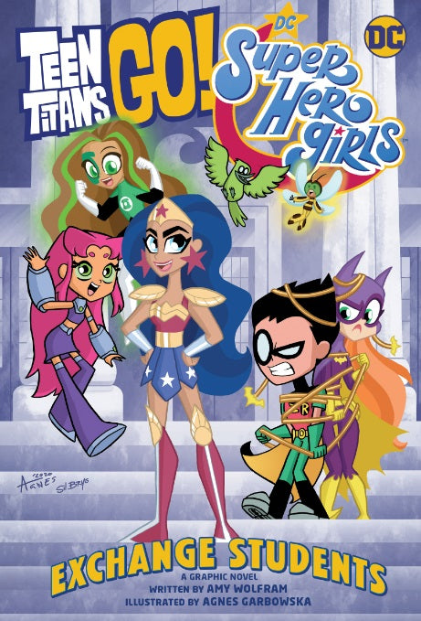 Teen Titans GO Superhero Girls Exchange Students TP