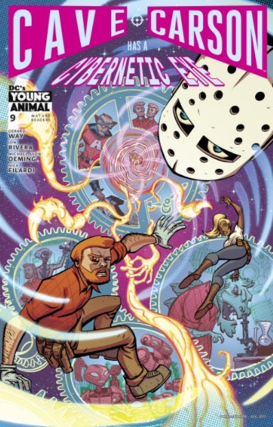 Cave Carson Has A Cybernetic Eye 