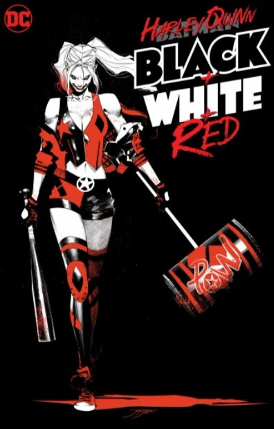 Harley Quinn TP Black, White & Red